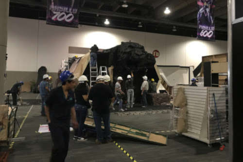 Fabricación de escenografía Black Panter