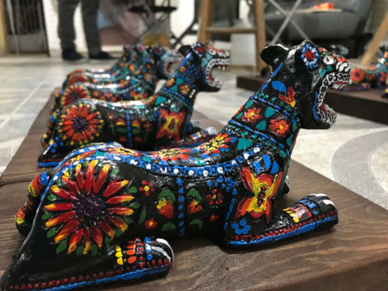 Intervención artística tenis